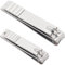 2PCS Nail Clippers Set Professional Durable Sharp Fingernail and Toenail Cutter Nail Care Tools for Men Women, (Big & Small)