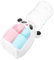 Sosoport Dispenser de Agua Miniatura para Juguete Dibujos Animados con Doble Salida Panda para Simulación y Cumpleaños Infantiles Seguro Alimenticio