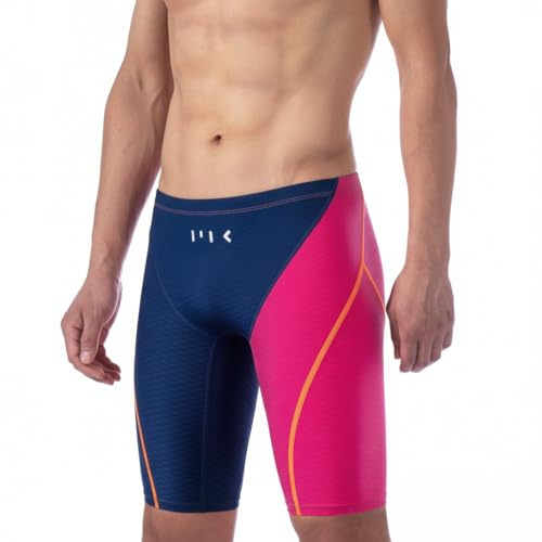 MY KILOMETRE Maillot de Bain Homme Jammer – Cuissard de Natation Résistant au Chlore, Sèche Rapidement, Cordon de Serrage pour Entraînement & Compétition, UPF 50+