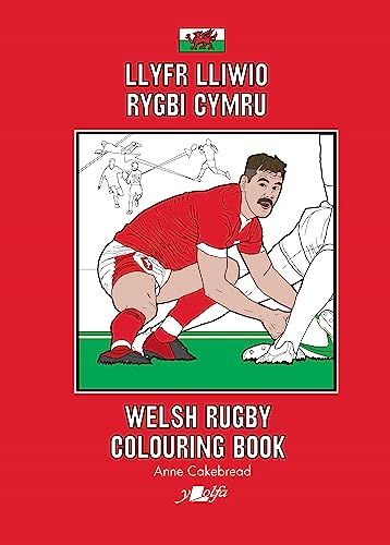 Llyfr Lliwio Rygbi Cymru/ Welsh Rugby Colouring Book
