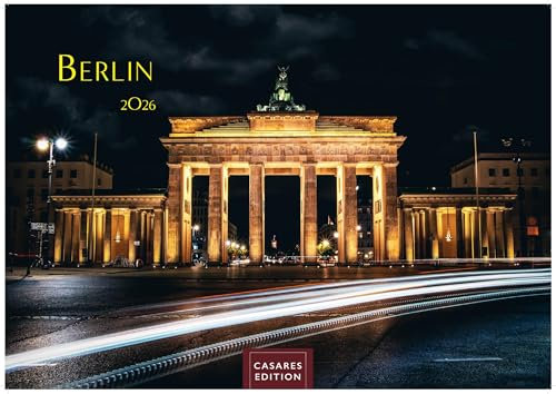 Kalender Berlin 2026 24x35cm - in 12 stimmungsvollen Aufnahmen zwischen Kultur, Architektur und Hauptstadtflair