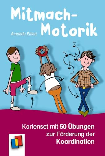 Mitmach-Motorik: Kartenset mit 50 Übungen zur Förderung der Koordination: ab 3 Jahre