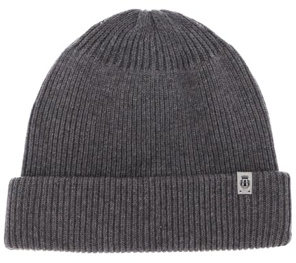 Roeckl Damen Essentials Umschlagmuetze Strickmütze, Brauner Cognac, 6 1/2-7 1/4