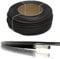 Solar Panel PV Cable DC Rated Black & Red 4mm² 6mm² 10mm² - 1800V Double Insulated Quality Wire by BMF DIRECT® (100 Metres, 4mm² Black)