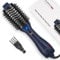 One-Step Warmluftbürste Föhnbürste, PARWIN PRO BEAUTY Rundbürstenföhn, 4 in 1 Ovale Haartrockner lockenbürste, Ionen Fönbürste Rundbürste für Trocknen, Glätten und Volumen, 1000 Watt, (Preußischblau)