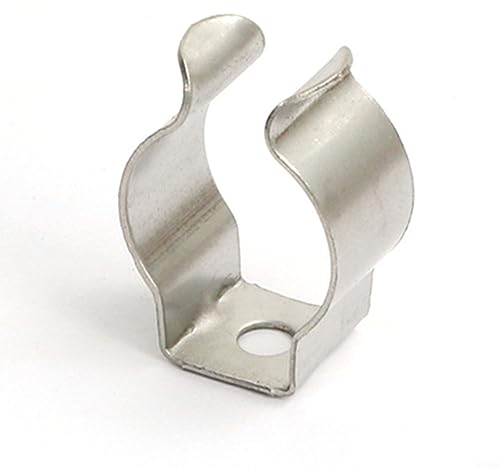 Feder-Frottee-Clips, robust, offen, Federstahl-Werkzeug-Clips für Garage, Werkzeugaufbewahrung, Frottee-Clip, 12 mm, 10 Stück