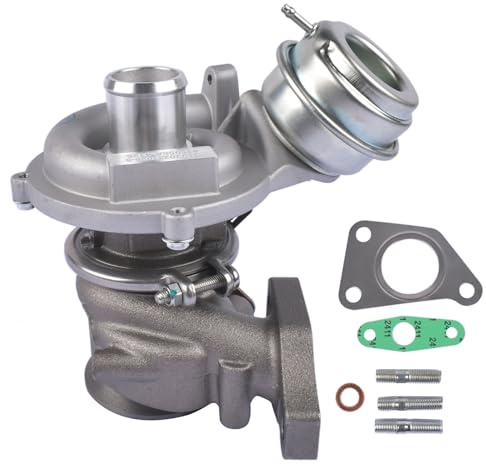 Turbolader mit Dichtung kompatibel mit 500 Fiorino Punto Corsa D Meriva | kompatibel mit Fiat 500 Fiorino Panda Punto Ford KA Opel Corsa D Meriva Peugeot Bipper Vauxhall 71724492, 93195857, 95516201