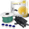 Roboter Deals - Installations Kit, Verlege Set für alle Parkside Rasenmähroboter (100m Draht, 200x Rasennägel, 4X Verbinder)