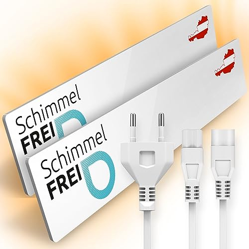 ELIAS Schimmel Dry - Schimmelentferner Wand & Bad -ohne Chemie für immer Schimmelfrei - Die Alternative zum Schimmelspray und zur Schimmelfarbe innen Weiß