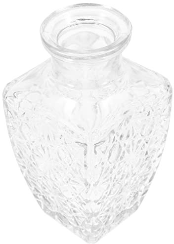 Cabilock Práctica Botella De Cristal Para Vino 250 Ml Vacía Con Borde Liso Para Guardar Vino Whisky Y Zumo