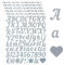 Calkkrer 6 PCS Selbstklebende Glitzer Buchstaben Zahlen Sticker Set, Vinyl Aufkleber für Briefkasten, Klebebuchstaben Wetterfest für Wasserflasche, Notizbuch, Scrapbooking