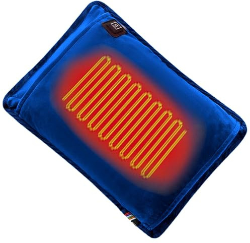 Ssdkpe Portable Electric Hand Warmers Reusable | Plush Camping Hand Heaters | Built-in Belt Design, Outdoor Hand Heaters, Graphene Rechargeable Hand Warmer, Washable For Hunting Camping Golf