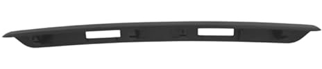 Generisch Griffleiste Lichtleiste Griff Heckklappe Kennzeichenleuchte Abdeckung Hinten Schwarz Kompatibel mit VW Caddy (2009-2015) 2K5827574R