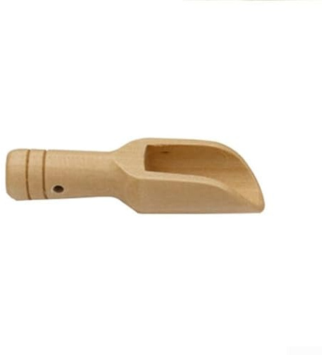 Mini-Schaufel-Set aus Holz, 10-teilig, für Honig, Kaffee, Gewürze, Salz, Zucker, Badesalz, kleine Servierutensilien für Zuhause, Büro und Wohnheim