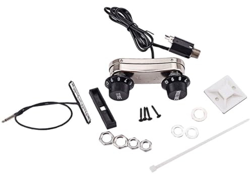 GALPADA 1satz Violin Pickup Piezo Classic Style Geigen tonabnehmer Musikinstrument Zubehör Einfach Montierbar ohne Werkzeug für Geige Verstärkung