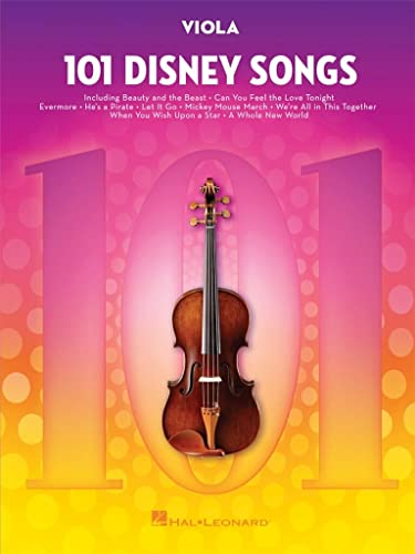 101 Disney Songs -For Viola-: Noten, Sammelband für Viola