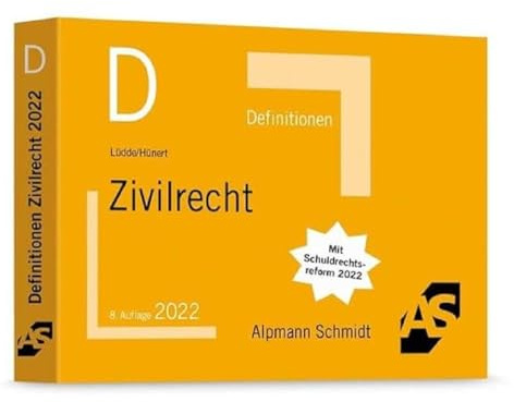 Definitionen Zivilrecht