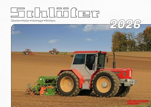 Kalender 2026 – Schlüter-Schlepper im Einsatz