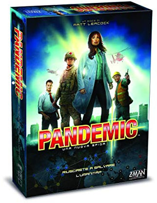 Asmodee - Pandemic - Gioco da Tavolo Collaborativo, 2-4 Giocatori, 10+ Anni, Edizione in Italiano
