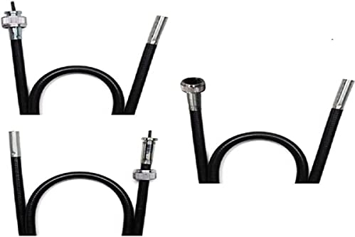 1X Tachowelle mit Überwurfmutter VEGLIA 585MM 725MM 900MM PGT 103 MOPED MOFA MOKICK ROLLER MOTORRAD VINTAGE KABEL TACHOPESE TACHO (725mm)