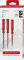 PB Swiss Tools VDE Schraubendreher Set PB 5550 | 100% Swiss Made | 3-teiliges Elektro Schraubenzieher Set für Schlitz und Kreuzschlitz-Schrauben Größe PH1, 1/2, Rot