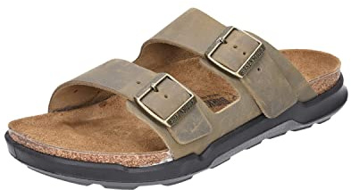 Birkenstock Arizona CT Oiled Leather, 45.0/45 EU, Faded Khaki