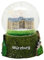 Souvenir Schneekugel Würzburg Residenz | Festung Marienburg Reiseandenken Deutschland | B: 65mm H: 85mm | 30070