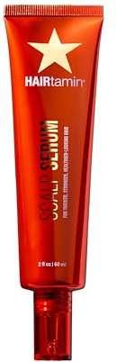 HAIRtamin Gorgeous Growth Kopfhaut Serum - vitaminreiches Haarserum gegen Haarausfall - vegan - für alle Haartypen - 60 ml Tube