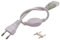 DUVERT Ruban LED, Bande LED, Bandeau LED, Lumineux Bandeau Led 220V AC 2835 IP68 étanche 144Leds/m 900LM, LED Strip Light Lumineux Bandeau (prise, prise)
