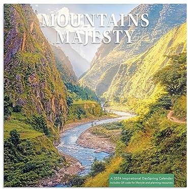 Mountains Majesty Wall Calendar: A 2024 DaySpring Inspirational Wall Calendar