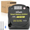 Nilight 12V 140AMP Dual Battery Isolator with Digital Voltmeter Voltage Sensitive Relay Rating Smart Car Charger Automatic Battery Disconnect Switch for Truck RV ATV UTV Boat, 2 Years Warranty