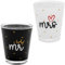 GRUSS & CO Schnapsglas-Set Motiv Mr. & Mrs. | Geschenkset mit 2 Schnapsgläsern, 6 cl, in Geschenkbanderole | Hochzeitsgeschenk, für Paare, für zwei | 73871