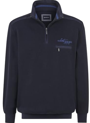BABISTA Herren Sweatshirt Bostoni Casual Sweater dunkelblau, L - 52/54