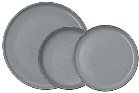 Quid Duna Vajilla Cerámica 12 Piezas - 4 Personas Otras Ceramicas Apto Microondas Apilable
