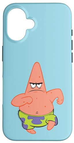 Hülle für iPhone 16 SpongeBob SquarePants Running Patrick Picture Logo