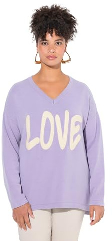 MIAMODA Damen Pullover Lavendel 46+