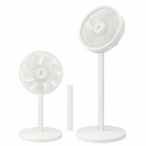 EXTRASTAR NYT1401 Ventilatore 50W Silenzioso 14, 2 in 1 Ventilatore a Piantana & Tavolo, Oscillante 90°, 3 Velocità