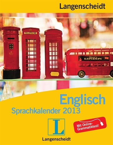 Langenscheidt Sprachkalender 2013 Englisch - Abreißkalender