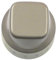 Knebel für Heissluftofen Unox XF043, XF023, XF003, Cookmax 211001 Achsabflachung unten ø 45mm gold für Achse 6x4,6mm Zeit 60min