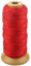 Corde en Nylon Torsadée Corde de Ficelle Pour Marquer des Projets de Bricolage de Jardinage Crafting Maçonnerie (1.5mm-328 feet, Rouge)