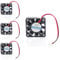 Shinekoo 4PACK 40mm DC 12V 2Pin Mini Cooler Cooling Fan for PC Computer