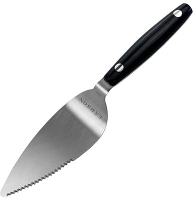 Lamson Vintage 4 Pie/Cake Server with Serrated Edge with Noir Ultra Durable Handle