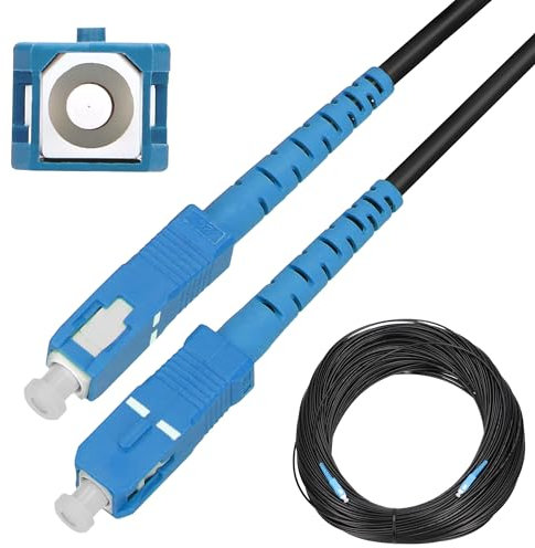 EXTRALINK PATCHCORD SC/UPC-SC/UPC SM DROP G.652D SIMPLEX, cable de fibra óptica 50M, cable fibra óptica, redes FTTH, LAN, WAN, sistemas WDM, cable de fibra optica, cable Ethernet