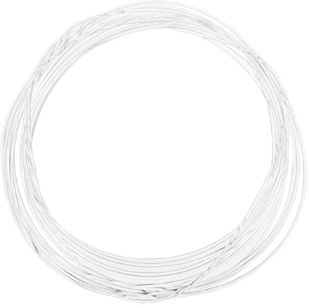 HOMSFOU 1stk Glasfaser Faseroptisches Led-licht Faseroptische Lampe Lwl-patchkabel Transparente Faser Faseroptisches Lichtkabel Faserspleißen Kind Weiß Faser-jumper Ganzer Körper