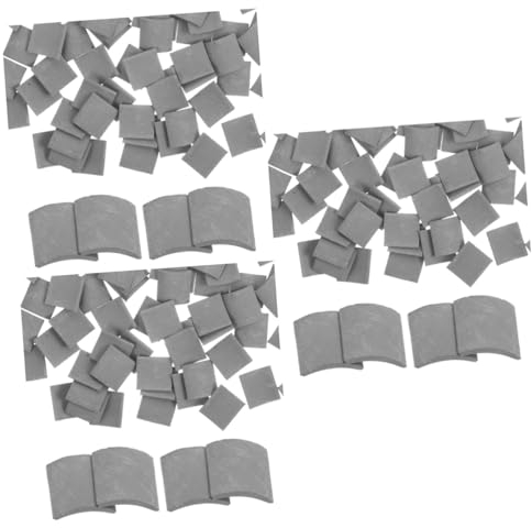 TOYANDONA 210 STK Mini-Steine Dachschindeln simulierte kleine Dachziegel Kinder bastelset basteln für Kinder Modelle Spielzeuge realistische gefälschte Dachziegel sandtisch dachziegel dekore