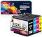 Nestink 932 933 XL Druckerpatronen (Schwarz Cyan Magenta Gelb) Kompatible HP 932xl/933xl Multipack Druckerpatronen,Kompatibel mit HP Officejet 6600 6700 6100 6110 7110 7510 7610 7612 Drucker