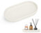 Badezimmer Tablett, Deko Tablett Keramik, Desktop Dekotablett Schminktisch Ablageschale, für Wohnzimmer, Schlafzimmer, Waschbecken, Badewanne und Küchenspüle