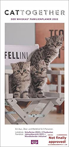Whiskas Familienplaner Kalender 2022