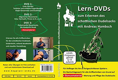 Hambsch, A: Dudelsack Lern DVDs - Griffweise