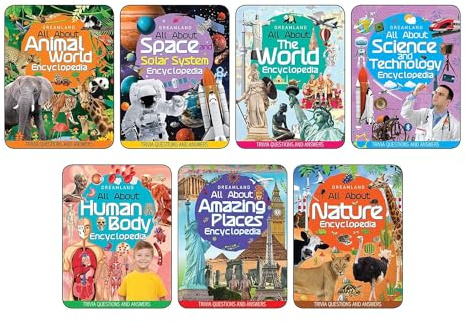 Children Encyclopedia Books Pack for Age 5 - 15 Years